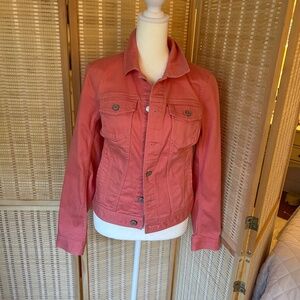 Talbot NWT size Small pink denim jacket